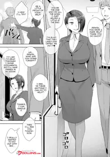 Shucchou-saki de Jii Suru 32-sai | The 32 Year Old Businesswoman Futa Masturbates Before Her Business Trip, English