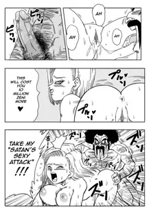 Mr. Satan vs Android N18 (decensored), English