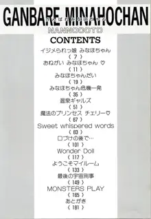 がんばれみなほちゃん, 日本語