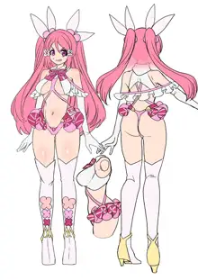 Henshin Heroine Team no Yuukan de Nakama Omoi de Zettai Makenai Pink, 中文