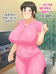 Itsumo yasashii bakunyuu kaasan ni honki de koi shita boku ga boshi rabuhamesekkusu o tassei suru made, 한국어