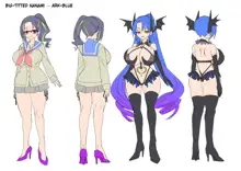 Henshin Heroine Team no Zunouha de Majime de Hinnyuu no Blue | The Smart, Diligent and Flat-Chested Blue from the Team of Morphing Heroines, English