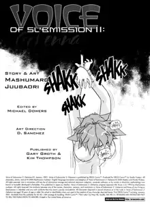 Voice of Submission II - Gehenna 03, English