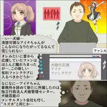 やがて犬になるアイドル, 日本語