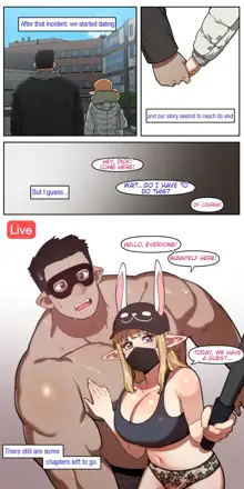 My childhood friend turned out to be a live streaming pornstar! Ch. 5 (uncensored), English