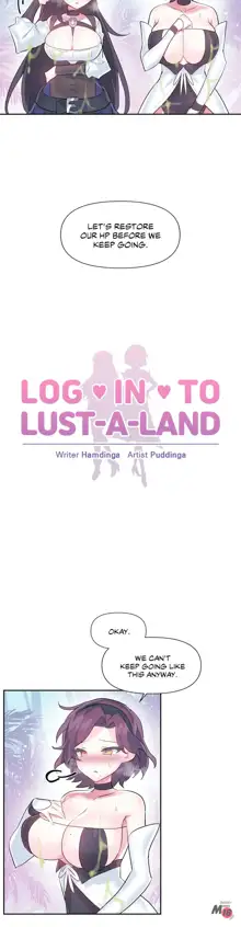 Log in to Lust-a-land, English