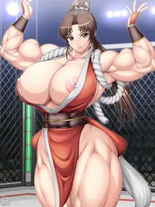 BUSTY AND MIGHTY KUNOICHI 最胸のくのいち, 日本語