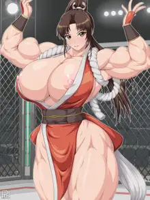 BUSTY AND MIGHTY KUNOICHI 最胸のくのいち, 日本語