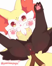 SUBSCRIBESTAR | Braixen animated all visions, 日本語