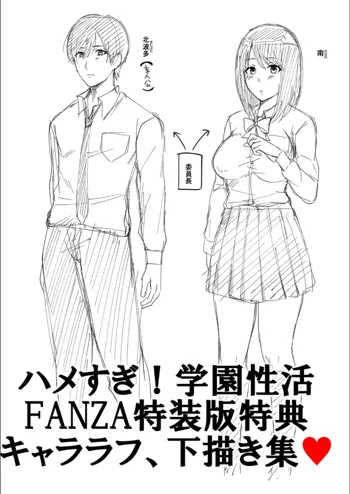 ハメすぎ！学園性活 FANZA特典, 日本語