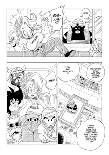 Bulma Meets Mr.Popo - Sex inside the Mysterious Spaceship! (uncensored), English