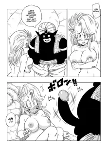 Bulma Meets Mr.Popo - Sex inside the Mysterious Spaceship! (uncensored), English