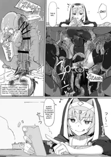 Teikyuu Zako Inma no Shokushu ga Fukai nanode Kankaku Shadan Mahou o Tenkai Shimashita wa!!, English