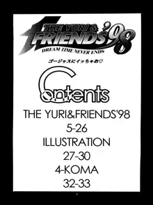 The Yuri & Friends '98, English