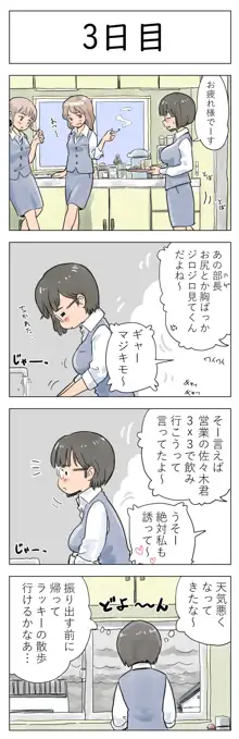 100日後に愛犬とセックスする地味巨乳メガネちゃん, 日本語