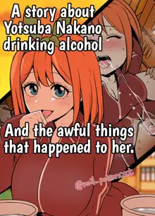 Nakano Yotsuba ni Osake o Nomasete Warui Koto o Suru Hanashi | A story about Yotsuba Nakano drinking alcohol And the awful things that happend to her., English