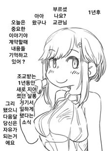 Kyousei Joseika Choukyoukan | 강제 여성화 조교관, 한국어