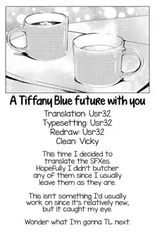 Tiffany Blue no Mirai o Kimi to | A Tiffany Blue future with you, English