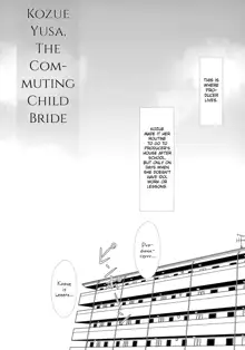 Gakkou Gaeri no Kayoizuma Yusa Kozue | Kozue Yusa, The Commuting Child Bride, English