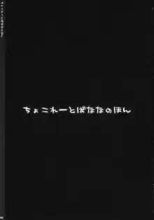 ちょこれーとばななのほん 1, 日本語