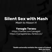 Mash to Hissori H | Silent Sex with Mash, English