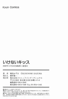 いけないキッス, 日本語