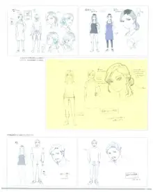 SSSS.DYNAZENON GRIDMAN UNIVERSE CHARACTER CONCEPT DESIGN, 日本語