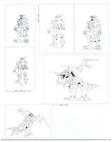 SSSS.DYNAZENON GRIDMAN UNIVERSE CHARACTER CONCEPT DESIGN, 日本語