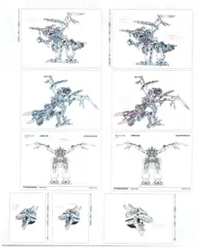 SSSS.DYNAZENON GRIDMAN UNIVERSE CHARACTER CONCEPT DESIGN, 日本語