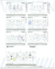 SSSS.DYNAZENON GRIDMAN UNIVERSE CHARACTER CONCEPT DESIGN, 日本語