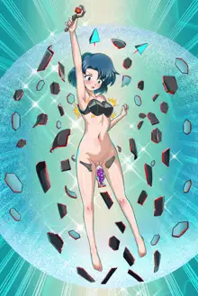 Sailor Mercury Transformation Is Corrupted Into Neuroi, 日本語