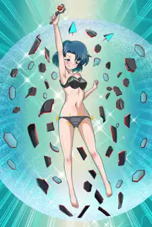 Sailor Mercury Transformation Is Corrupted Into Neuroi, 日本語