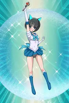 Sailor Mercury Transformation Is Corrupted Into Neuroi, 日本語