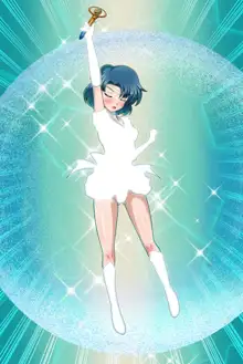 Sailor Mercury Transformation Is Corrupted Into Neuroi, 日本語