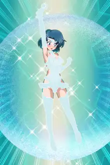 Sailor Mercury Transformation Is Corrupted Into Neuroi, 日本語