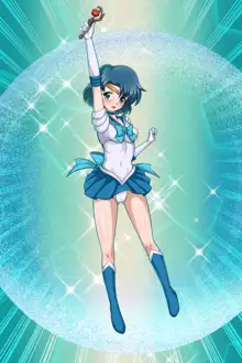 Sailor Mercury Transformation Is Corrupted Into Neuroi, 日本語