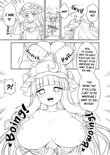 Patchouli-sama ga Arawareta!, English