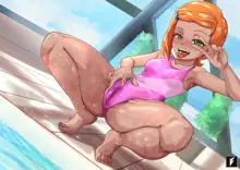 Gwen AV Swimming Pool, 日本語