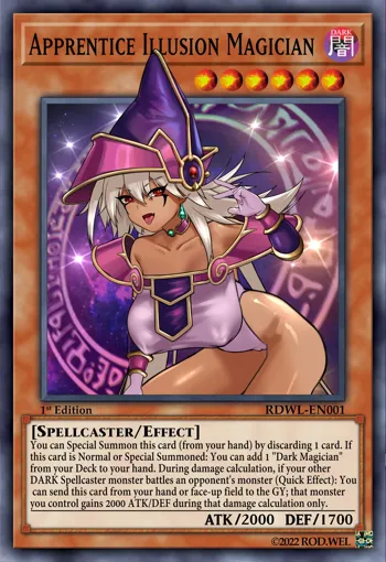 Apprentice Illusion Magician, English