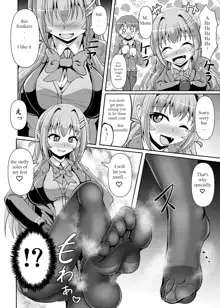 Futanari Kuro Tights no Succubus JK ni Oshiri Horaretai, English