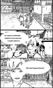 Boruto and the Big Boast, English