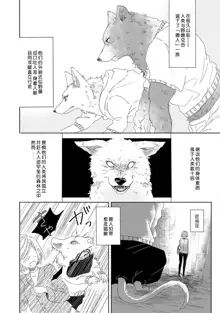 Neko-chan to koyote-kun | 猫咪小姐与郊狼君 1-4 end, 中文