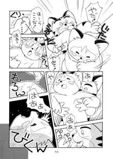 森の動物, 日本語