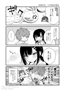 『おしかけ彼女のおままごと』の小ネタ没ネタ漫画, 日本語