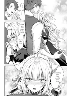 Moto Dorei no Nekomimi Maid to Shiawase Ecchi Suru Hon, English