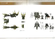 Monster Hunter Frontier G10 Artbook, 日本語