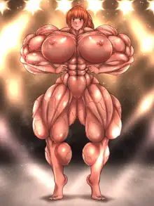 MUSCLE GIRL ILLUSTRATIONS Vol.1 筋肉娘イラストCG集1, 日本語