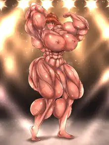 MUSCLE GIRL ILLUSTRATIONS Vol.1 筋肉娘イラストCG集1, 日本語