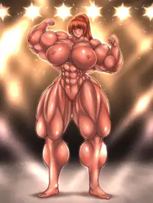 MUSCLE GIRL ILLUSTRATIONS Vol.1 筋肉娘イラストCG集1, 日本語