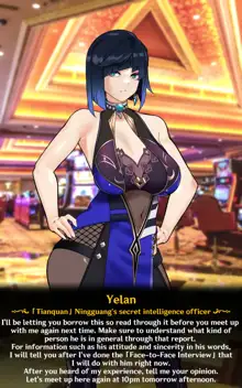 《TEYVAT BITCHES》 Yelan Part1, English